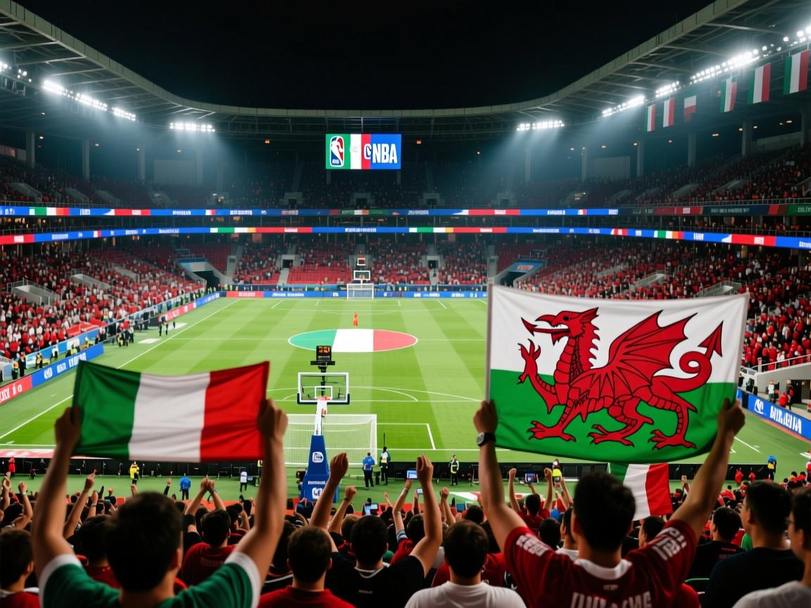 意大利迎战威尔士,焦点对决引发球迷狂热 第2张