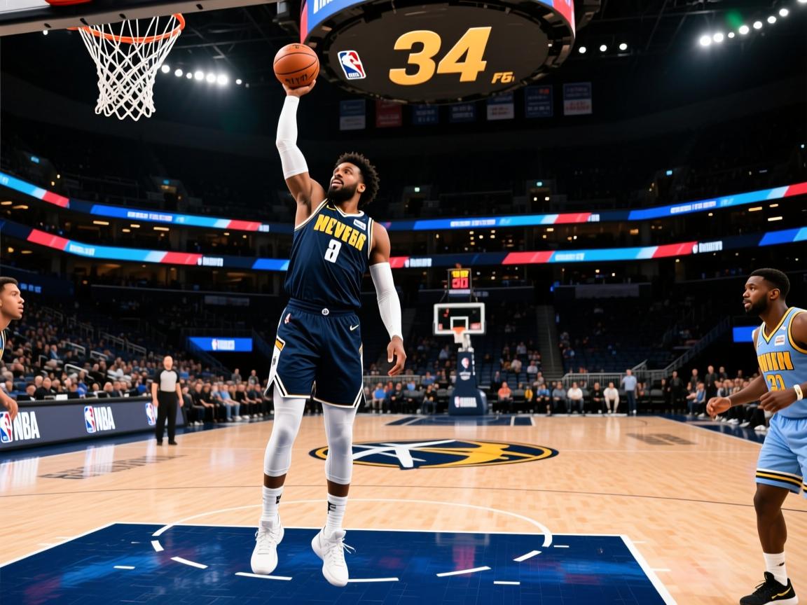 爵士击败掘金,米切尔砍下全场最高34分 第3张